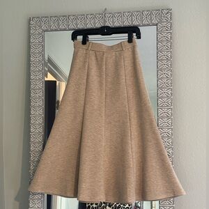 OGL Classic Beige A-Line Skirt